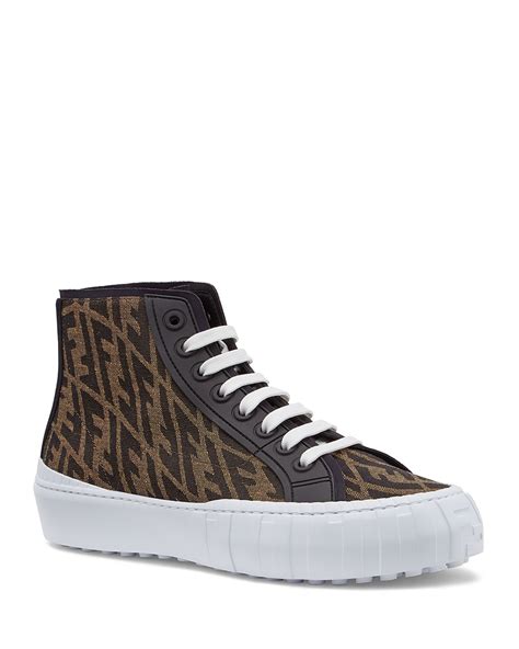 fendi men's shoes|fendi high top sneakers men's.